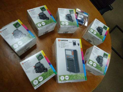 Gardena Outdoor Garden Irrigation Complete System kit - Willing to close early