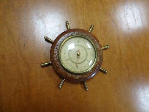 Wooden Vintage Barometer