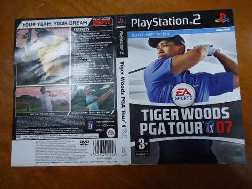 Tiger Woods PGA Tour 07(With net play) - Original PS2 Game