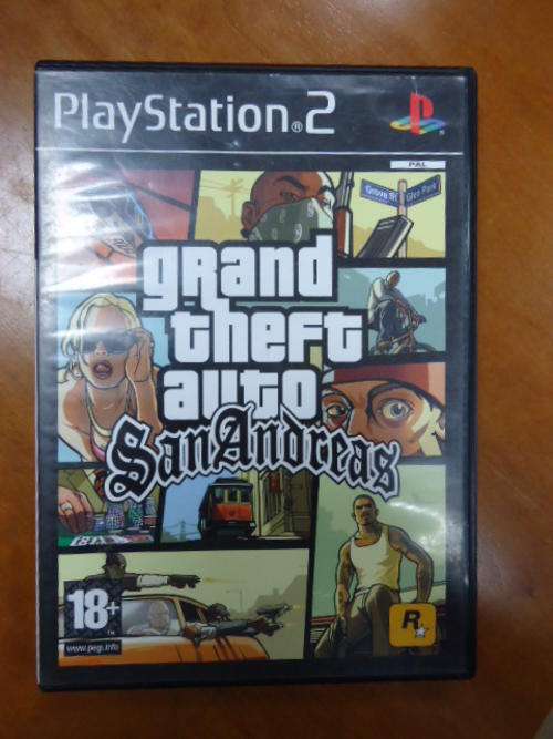 Grand Theft Auto: San Andreas - PS2 Game