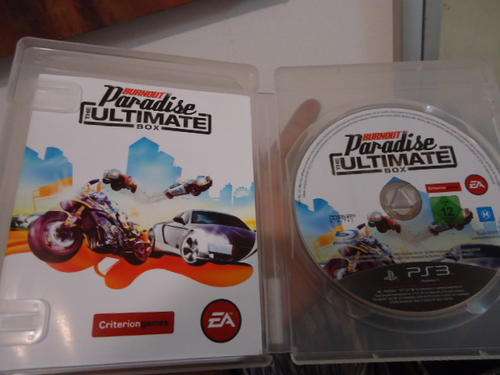 Burnout : Paradise - The Ultimate Box PS3 Game - Without a cover