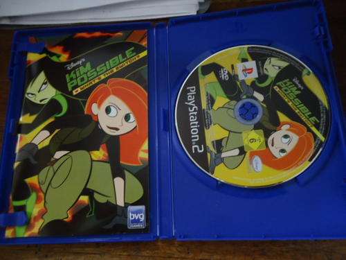 Kim Possible PS2 - No front cover