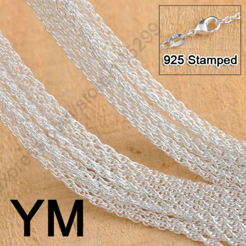 45CM SILVER ROPE CHAIN