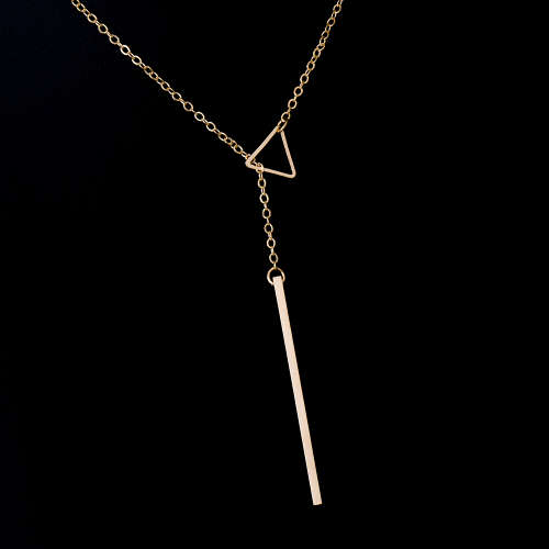 LONG GOLD CHAIN NECKLACE
