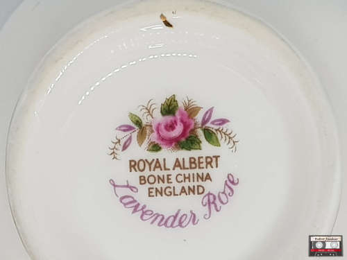 Royal Albert Bone China Trio - Lavender Rose Pattern