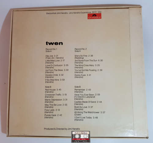 Starportrait Jimi Hendrix - Jimi Hendrix Experience - Vinyl LP Record Box Set - 1970 Pressing!