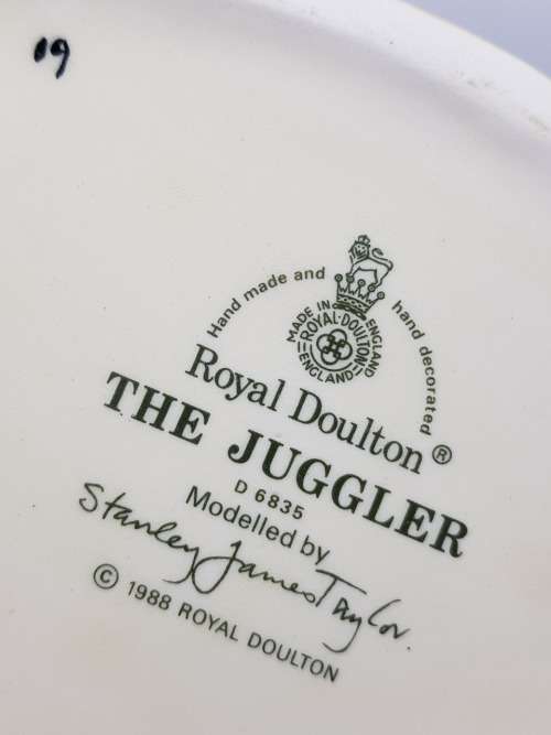 The Juggler - Royal Doulton Character Jug -D6835 Large - Perfect Condition!