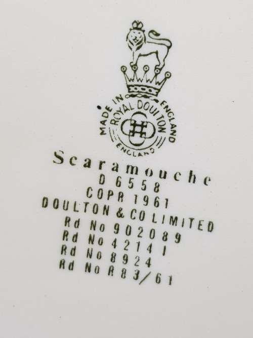 Scaramouche - Royal Doulton Character Jug -D6558 - Large - Perfect Condition!