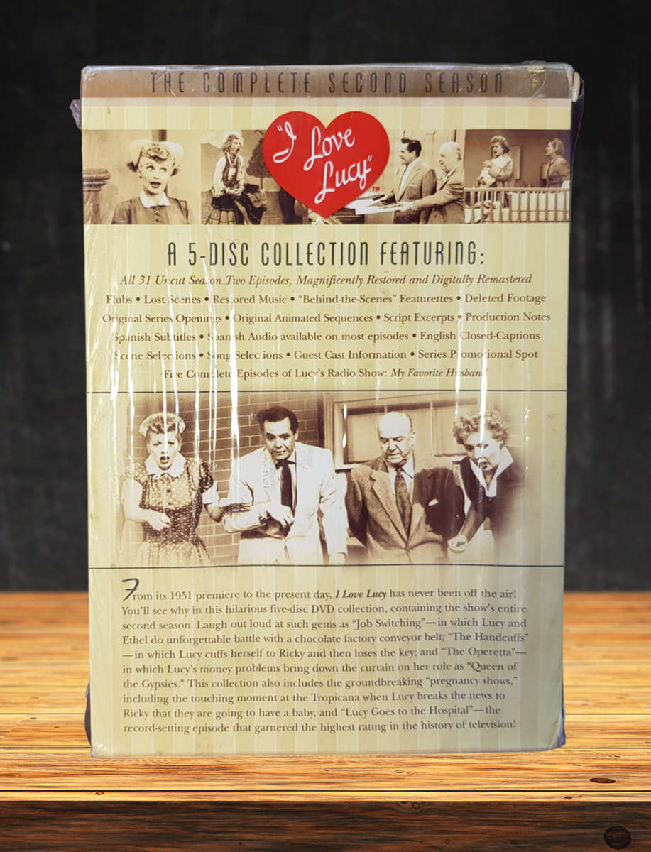 I Love Lucy - The Complete Second Season - Sealed [DVD]