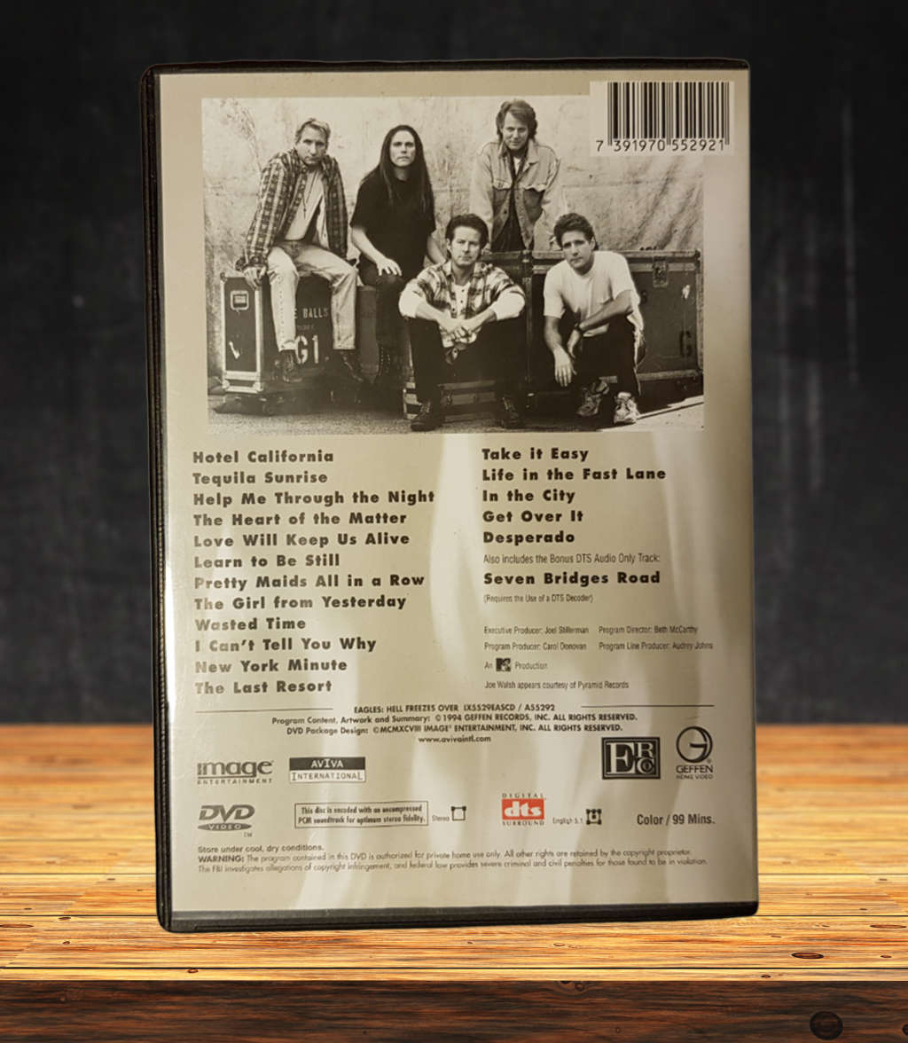 Eagles - Hell Freezes Over Live Concert DVD