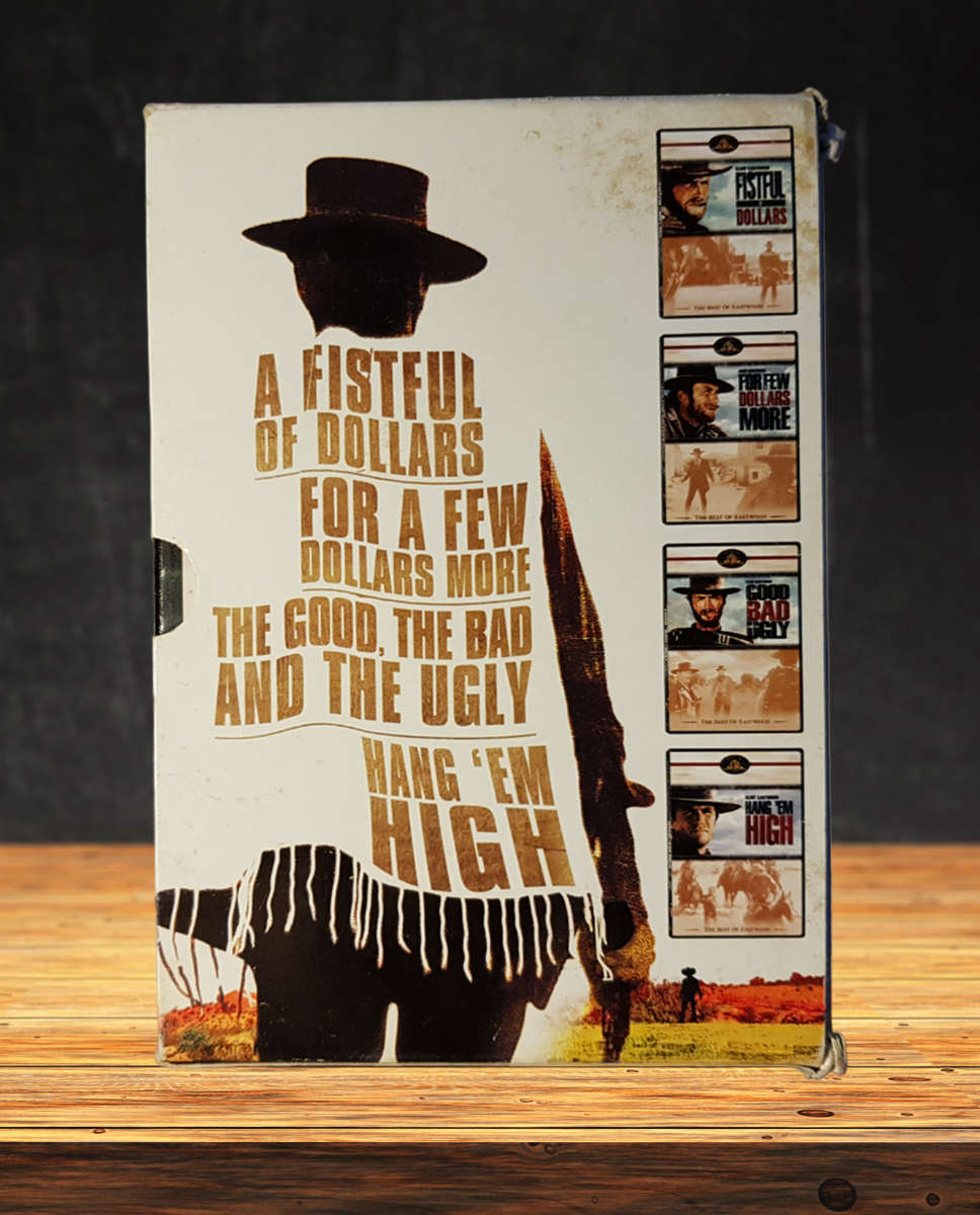 DVD 4-Disc Box Set: Clint Eastwood 4 Movies Collection - The Sergio Leone Anthology