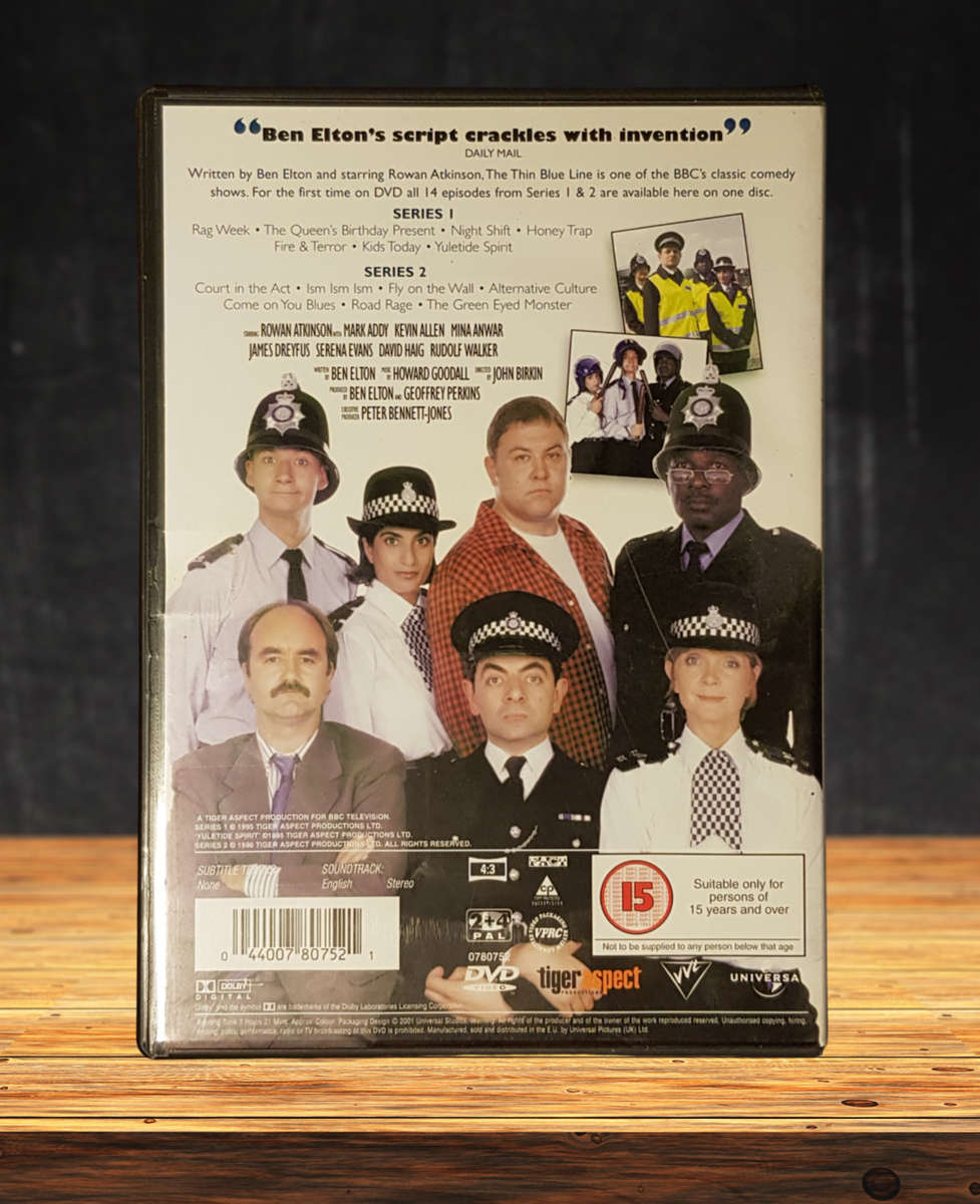 The Complete Thin Blue Line  DVD Box Set  Preloved  Very Good Condition  Region 2