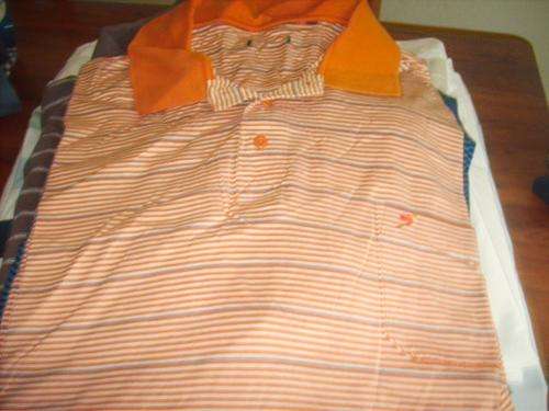 STIPED GOLFER, SHORT SLEEVE SUPERSPORT. SIZE XXXL. AS NEW