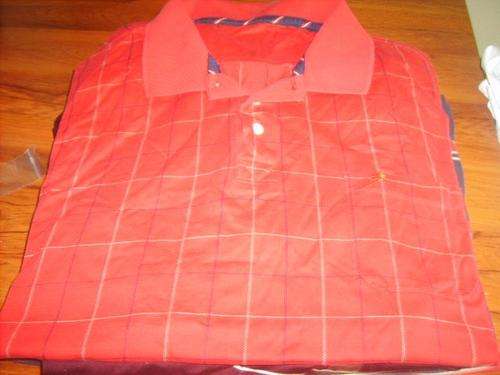 STIPED GOLFER. SHORT SLEEVE SUPERSPORT. SIZE XXXL. AS NEW