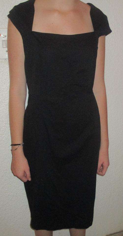 BLACK DRESS. KELSO. SIZE 12. AS NEW