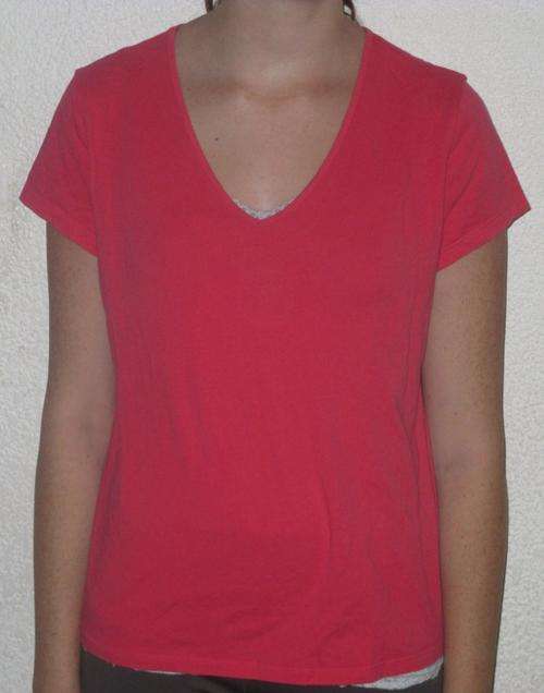 MARKS & SPENCER PINK T. SIZE 16/18/ AS NEW