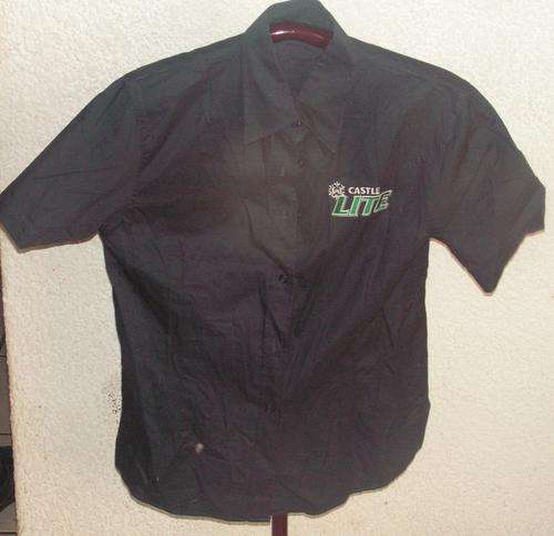 CASTLE LITE SHIRT. MEDIUM. CONDITION: VERY GOOD