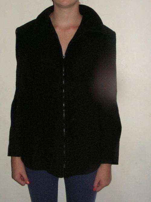 SIP SUIDE JACKET. MISS CASSIDY. SIZE 10. AS NEW