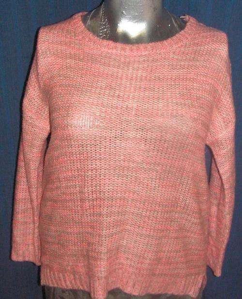 PINK CHUNKY JERSEY. CHEROKEE. SIZE XL. AS NEW