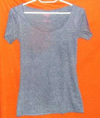 DENIM BLUE T. REAL CLOTHING COMPANY.CONDITION GOOD. SIZE MEDIUM