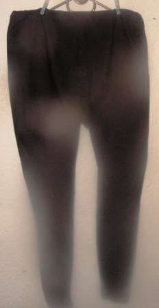 BLACK BASIC PANTS REAL CLOTHING SIZE 16 CONDITION: GOOD