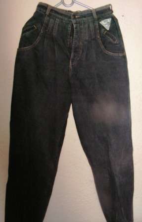 BLACK DENIM SOLOE SIZE 34 AS NEW