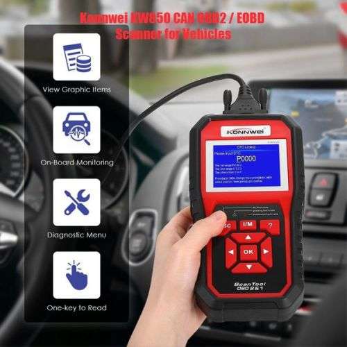 Fervour KONNWEI KW850 Car Diagnostic Scanner Tool