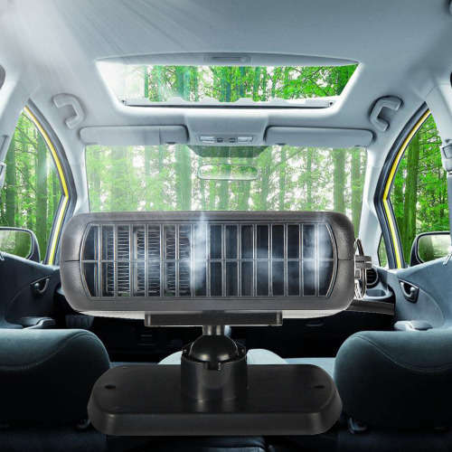 2 in 1 12V 150W Auto Car Heater Portable Heating Fan