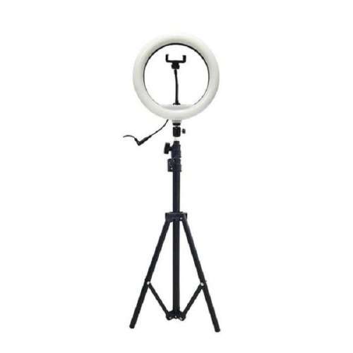 Dimmable LED Ring Light with Stand Light 10inch