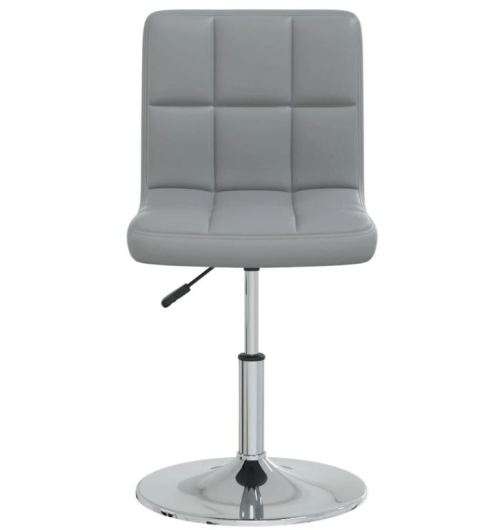 PU Swivel Barstool - Gray