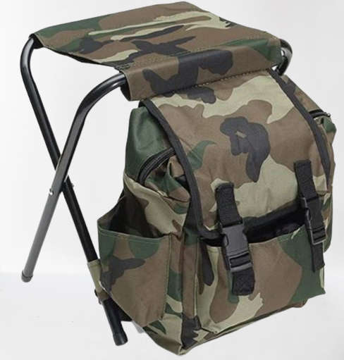2 in 1 Camouflage Chair and Bag