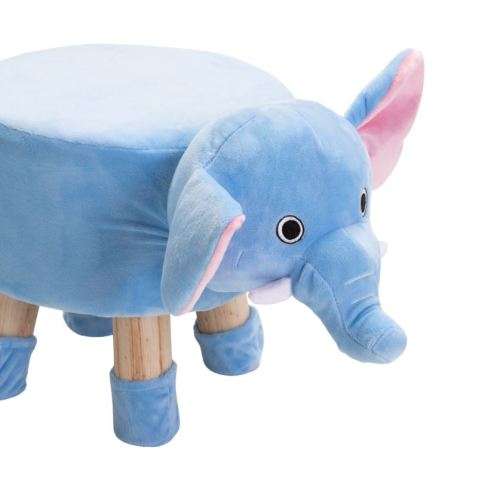 Animal Character Kiddies Stool - Elephant
