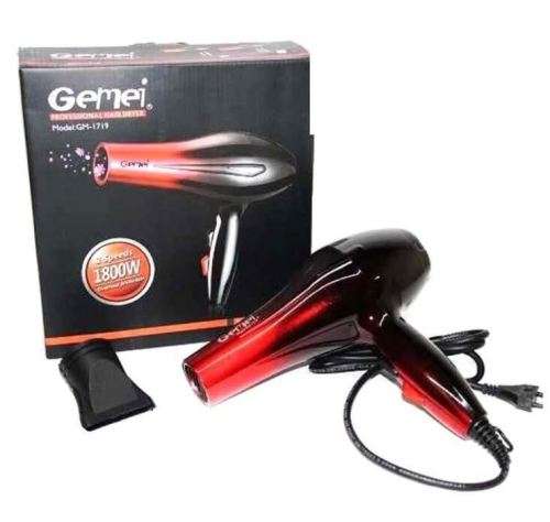 Gemei Ionic Professional Hair Blow Dryer 1800 W