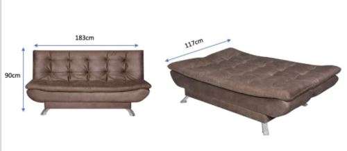 Sleeper Couch - Gray