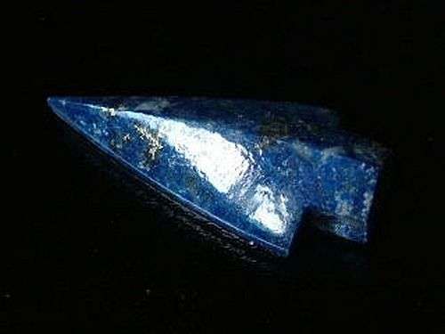 Lapis Lazuli Arrow Head Pendant