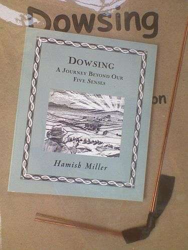 Dowsing Rods & Book for Divination