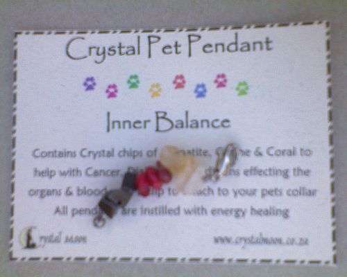 Crystal Pet Pendant : Inner Balance