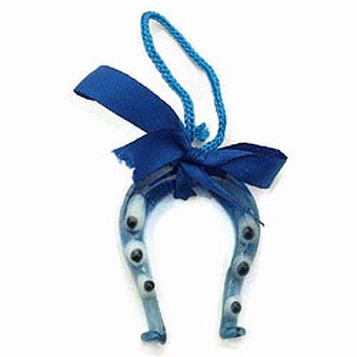 Evil Eye Horseshoe Amulet - medium