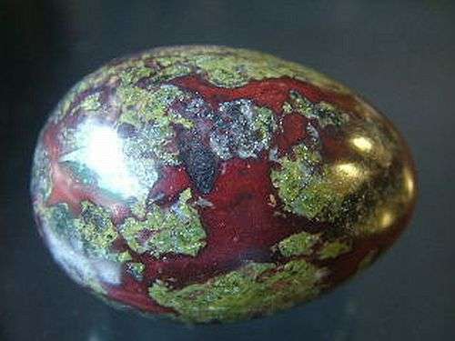 Dragon Blood Stone Egg  50 mm