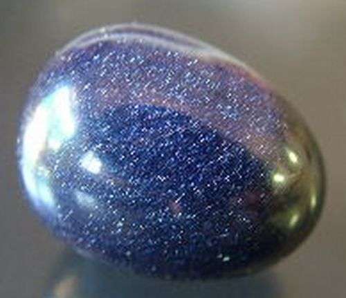 Blue Goldstone Tumble