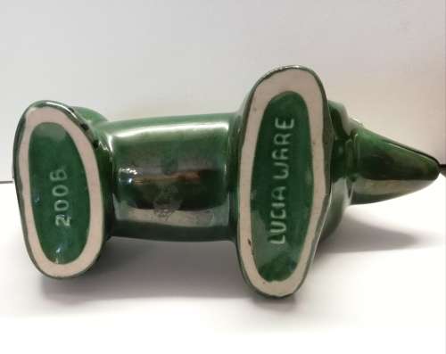 Lucia Ware dog vase