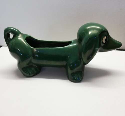 Lucia Ware dog vase