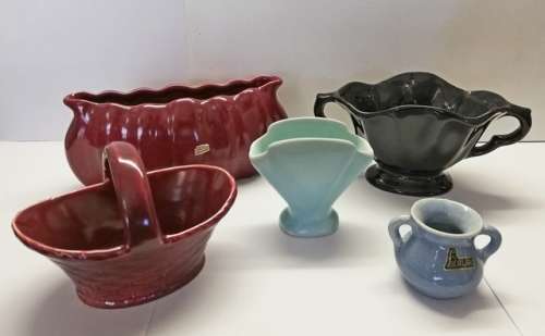 Lucia Ware collection of small vases