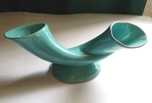 Lucia Ware twin horn vase