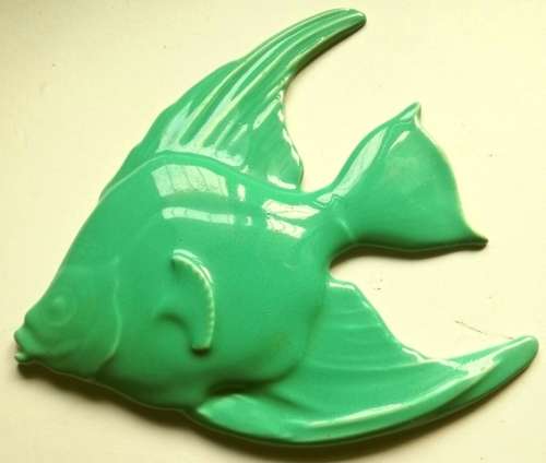 Lucia Ware Fish wall plaque