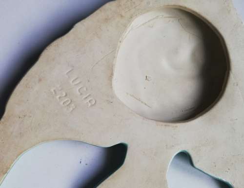 Lucia Ware Fish wall plaque