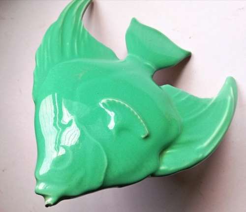 Lucia Ware Fish wall plaque