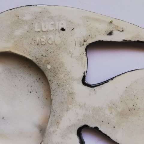 Lucia Ware Small Fish wall plaque