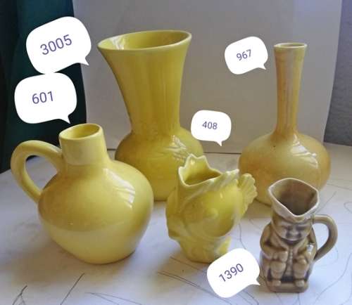 Lucia Ware vase collection