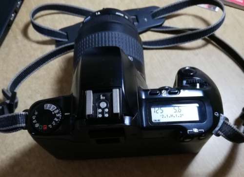 Canon EOS 500 film camera